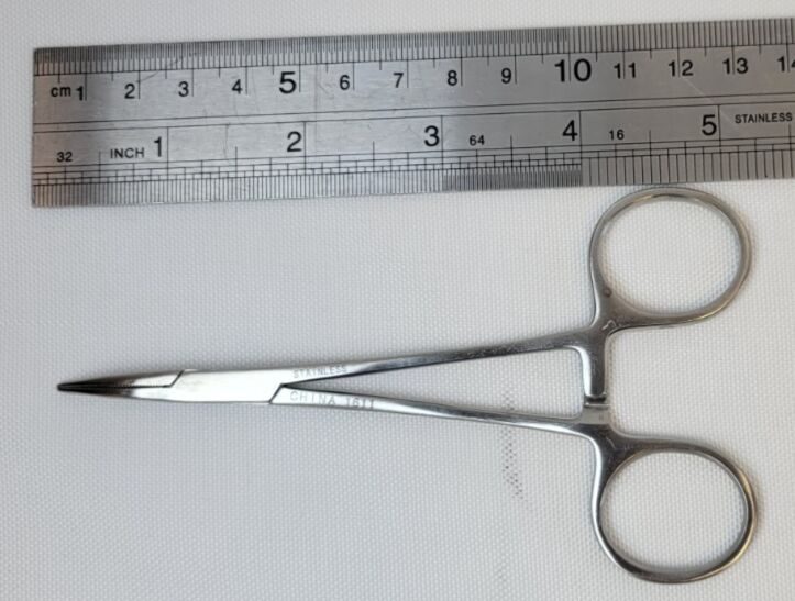CODMAN 38 Curved Hemostatic Forceps — photo 8