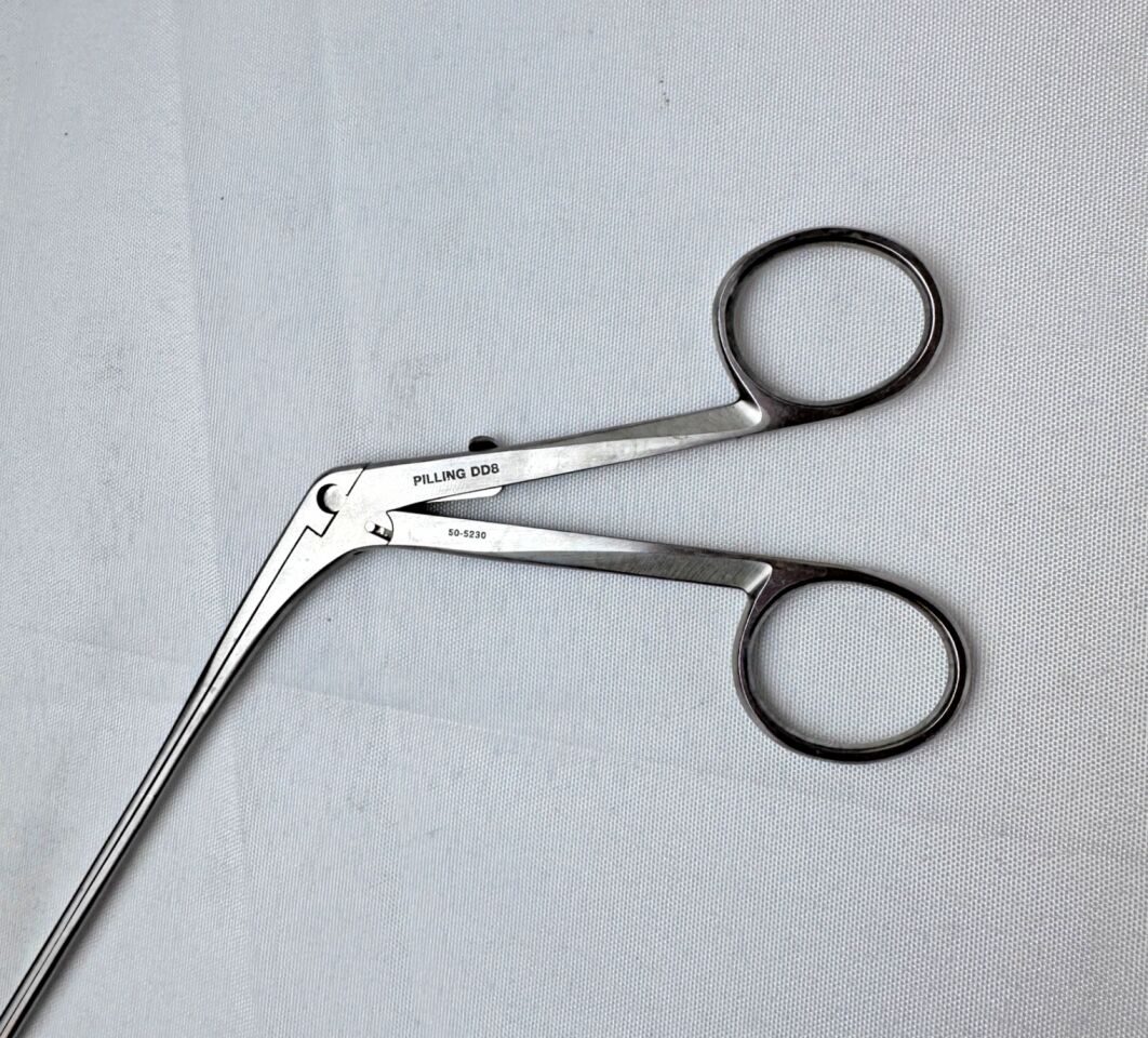 PILLING 50-5230 Patterson Forceps 11in. X 4mm Jaw — photo 2