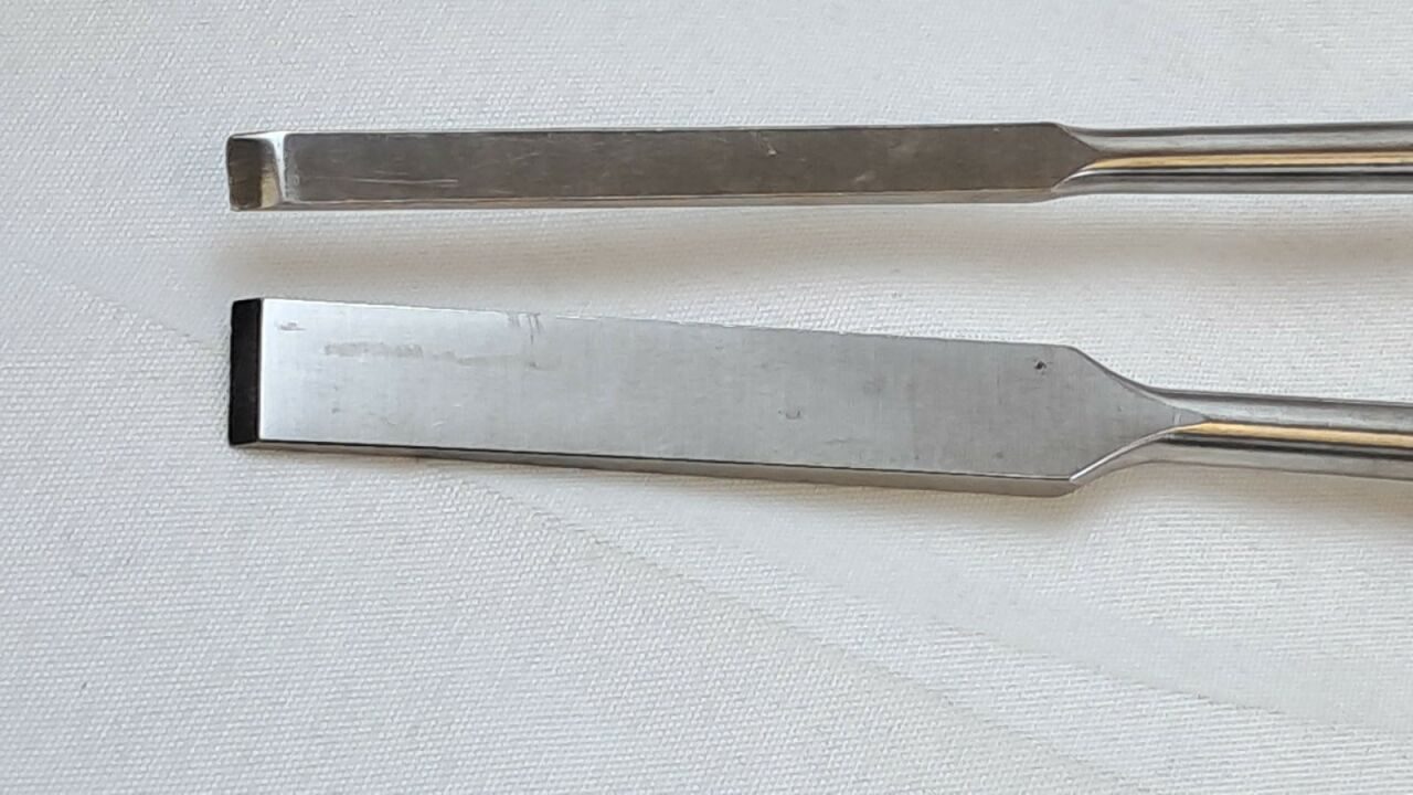ACROMED 2029-51 2029-55 Lot of 2 Wallie-Heinig Spinal Chisels #1 & #5 15" — photo 4