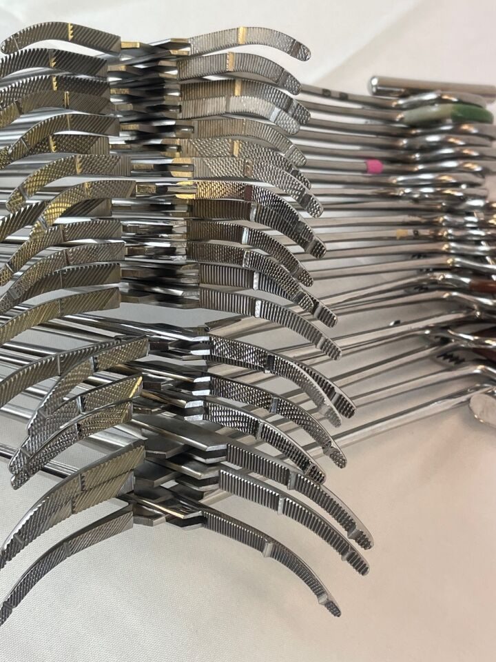 VARIOUS   Sklar Codman V Mueller Heaney Hysterectomy Clamps 2 Teeth Heavy Pattern — photo 7