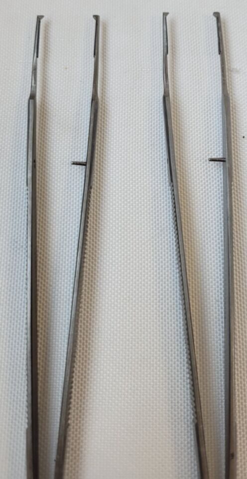 JARIT 122-570 Carb-Bite Gerald Needle and Tissue Forceps 1x2 Teeth 7" — photo 4
