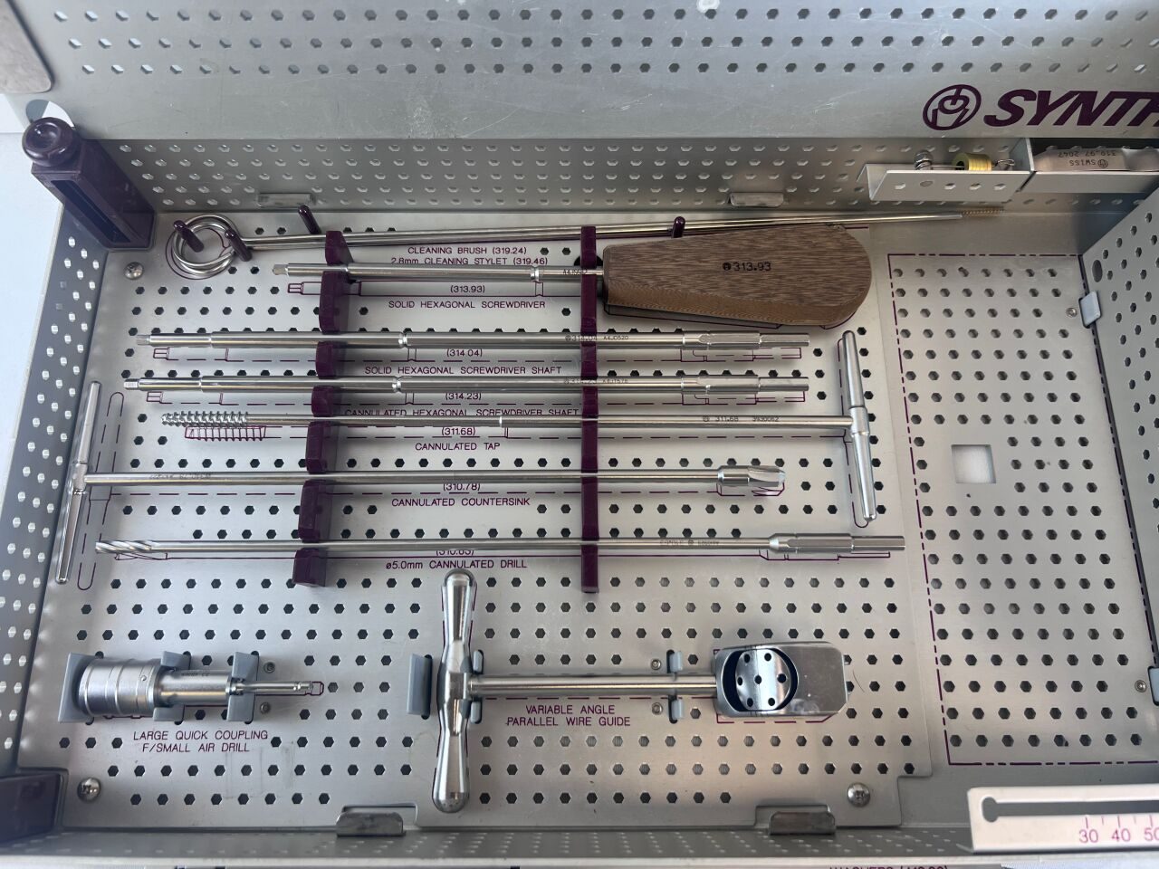 SYNTHES Various 7.3mm Cannulated Screw Set — photo 3