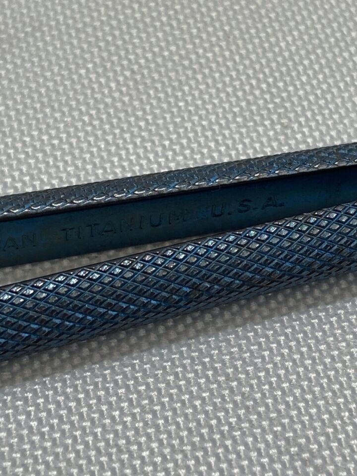 CODMAN 80-1807 Titanium Curved Fine Tip L: 7" Micro Tying Forceps — photo 7
