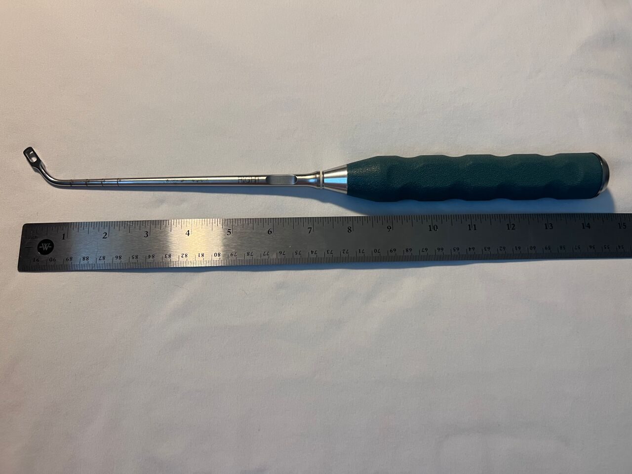 SYNTHES 389.834 Small Orthopedic Right Curved Box Curette — photo 2