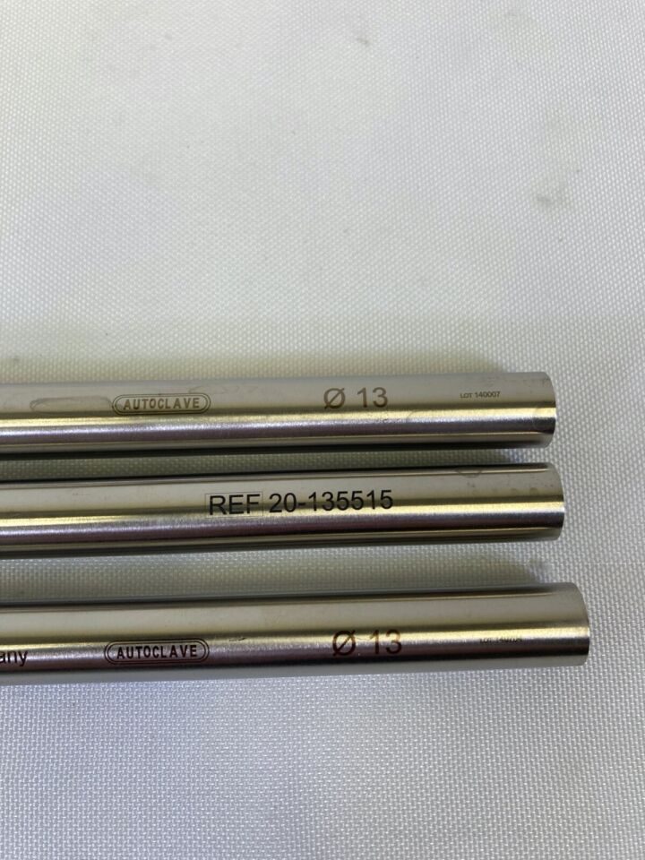 BLUE ENDO 20-135510/15/20 Set of 3 13mm Outer Tube for Morcellator Forceps ObGyn — photo 7