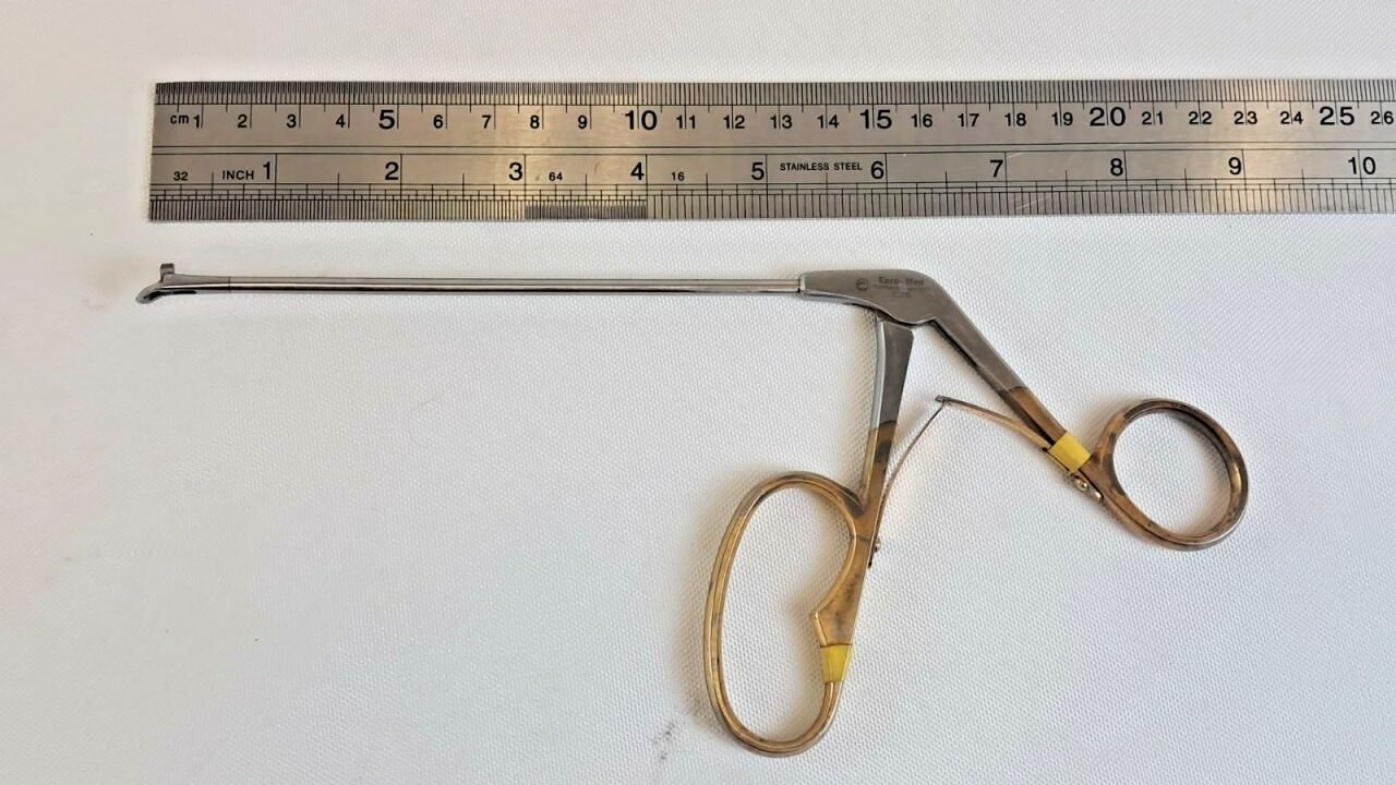 EUROMED 45deg Angled Cervical Biopsy Punch Forceps — photo 6