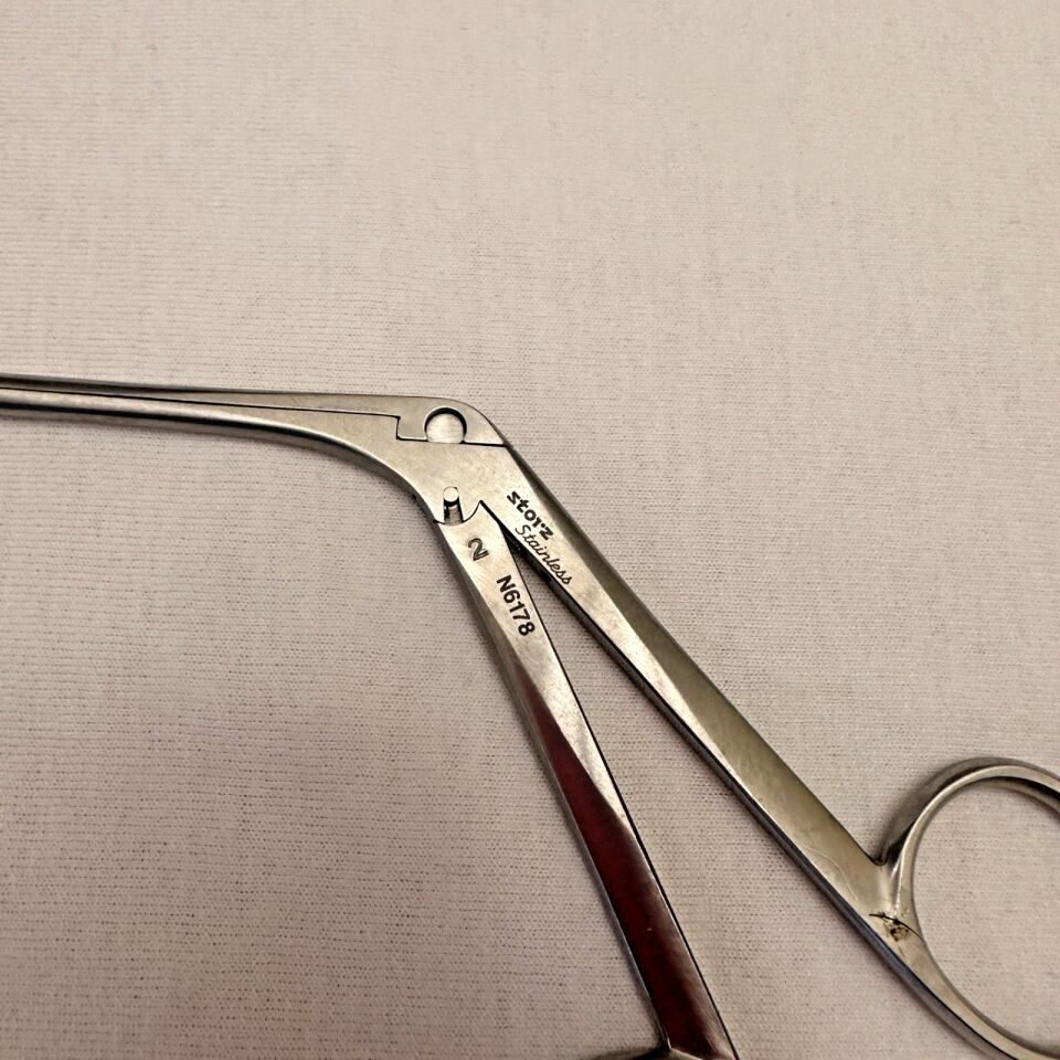 KARL STORZ N6178 Ronis Adenoid Punch Forceps Size 2 — photo 5