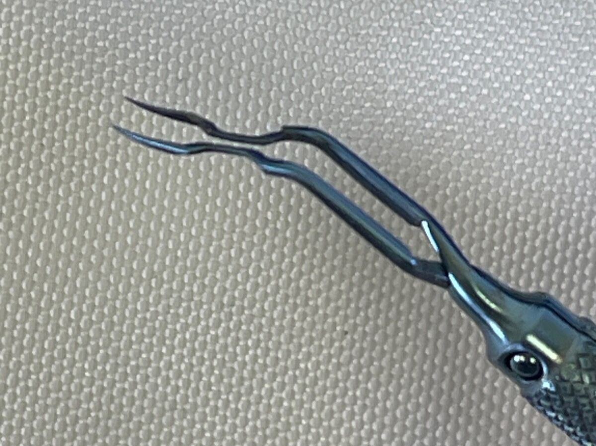 STORZ / BAUSCH & LOMB ET2052 Titanium 12cm Ophthalmic Capsulorhexis Forceps — photo 8