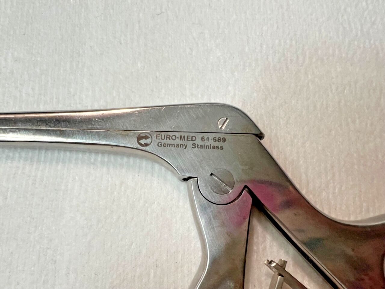 EUROMED 64-689 Tischler-Morgan Classic Biopsy Punch 7mm X 3mm Bite 21cm — photo 5