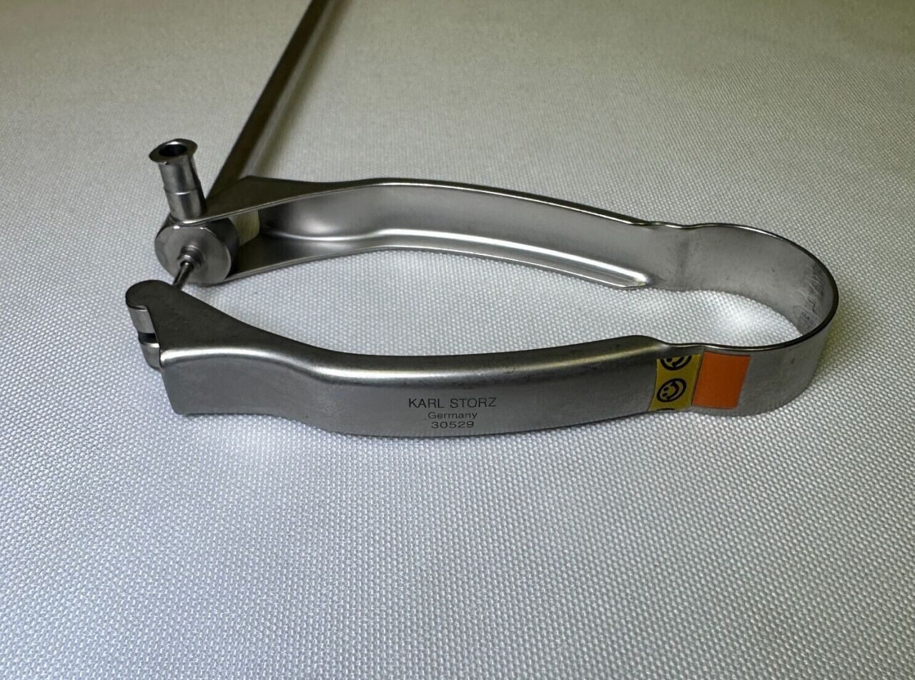 KARL STORZ 30529 Metal Handle 5mm Sheath Laparoscopic Retraction Graspers 36cm — photo 2