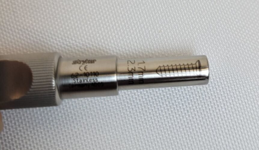STRYKER 62-10110 Depth Measuring Gauge Stainless Steel Orthopedic — photo 8