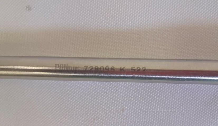 PILLING 728096 Claw Grasping Forceps, 2 x 3, 10mm, 35cm — photo 4