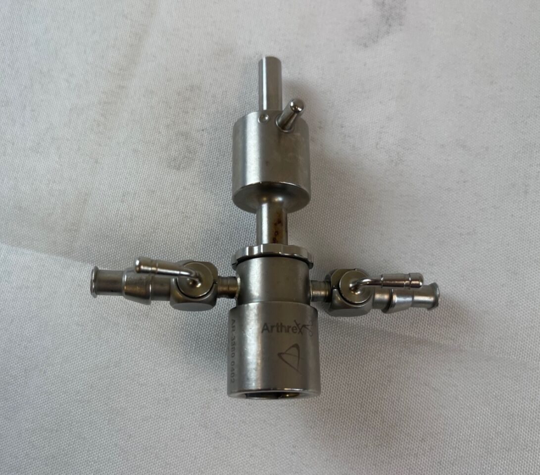 ARTHREX AR-3380-0402 4mm Dual Valve Sealed Bridge for Arthroscopy