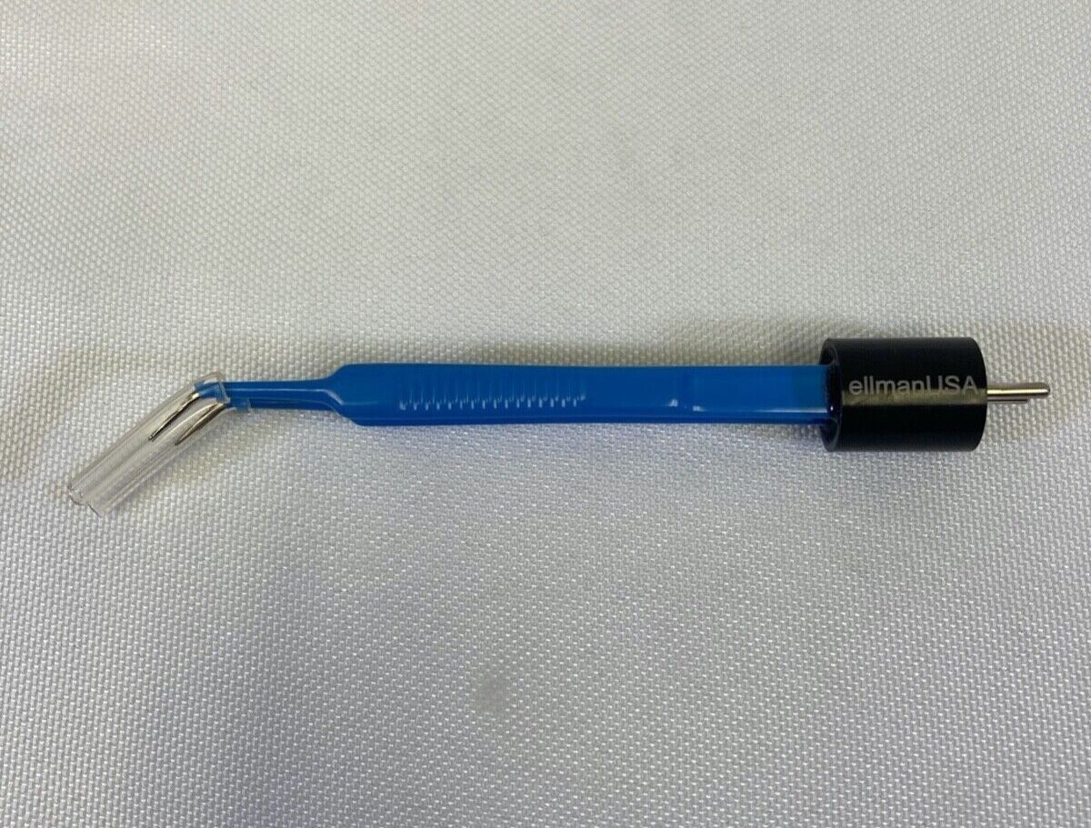 ELLMAN J3 30-0117 Angled Tip McPherson Bipolar Forceps 0.5mm x 3.5" Ophthalmic