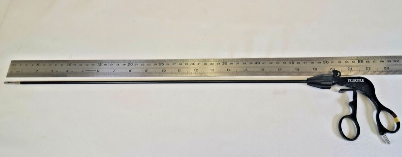 PRINCIPLE BP1205-45 Insulated 5mm x 45cm Rotating Monopolar Grasper D/A — photo 6