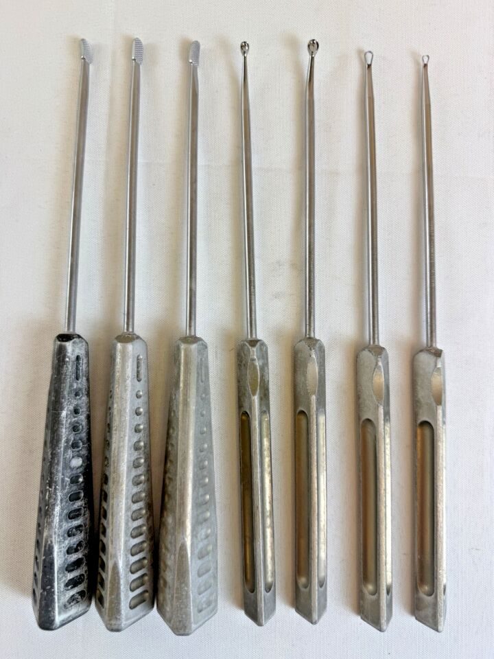 LINVATEC Arthroscopic Rasp Curette w/ Case 7 Piece Set — photo 2