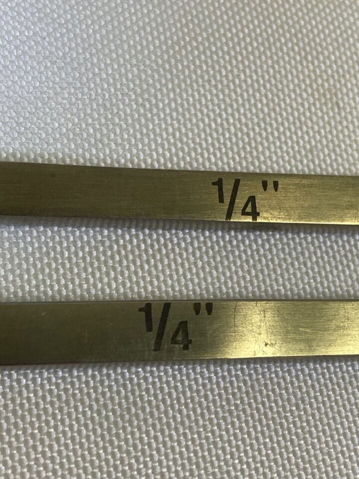 ODEV 1/4" x 9" Pair of Straight & Curved Osteotomes — photo 2
