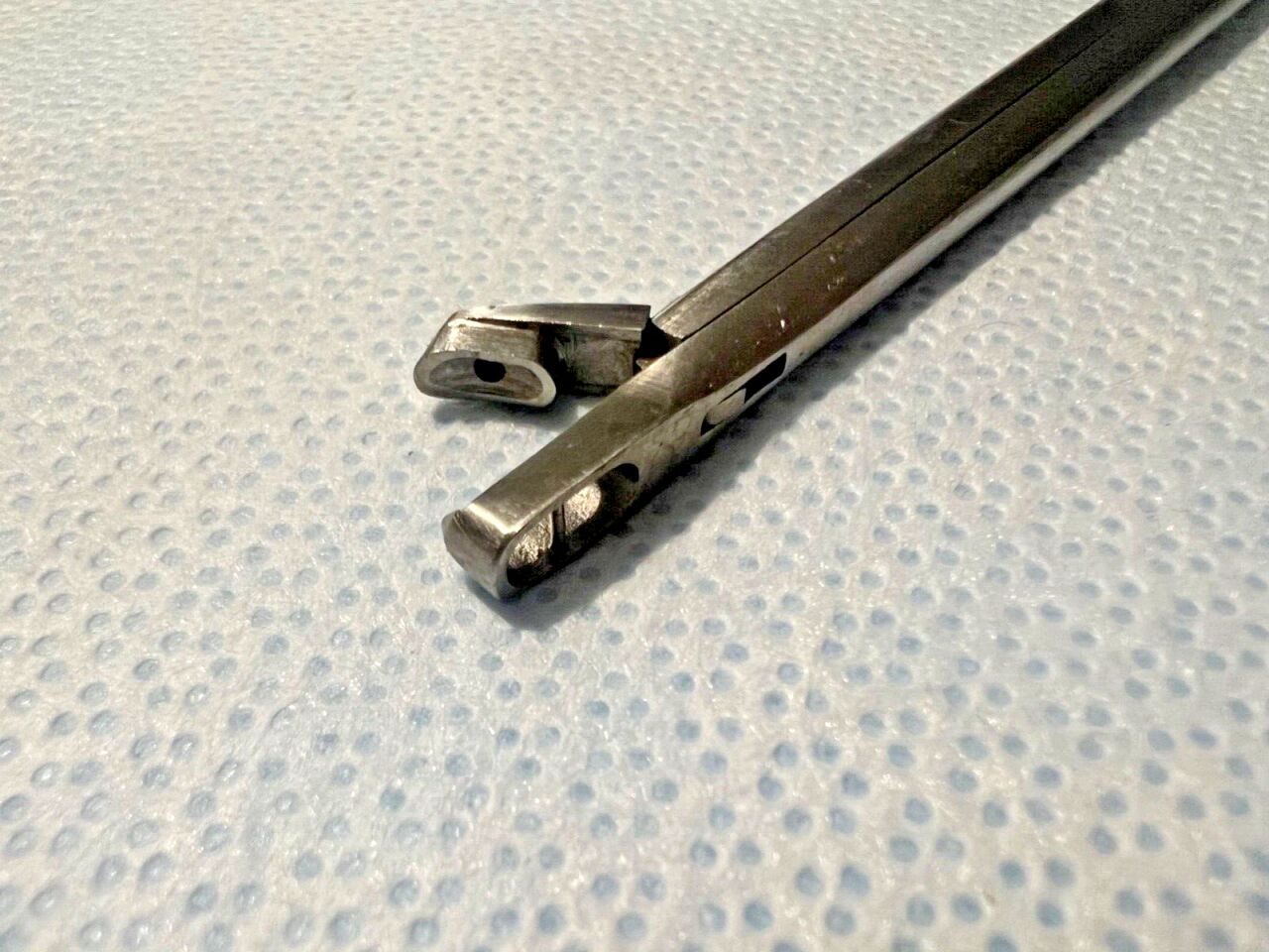 K.MEDIC PILLING KM 65-186 Tischler Straight Biopsy Punch 3mm X 7mm X 9" Length — photo 3