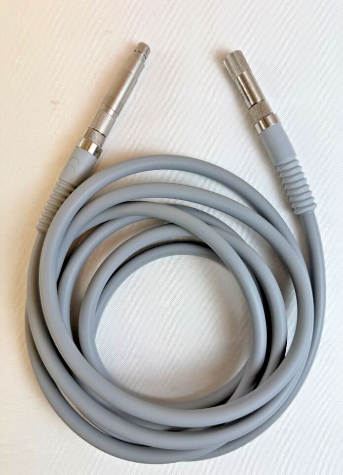 CONMED C3278 Fiber Optic Light Cable 5mm x 10Ft Autoclavable w/ Adapter — photo 2