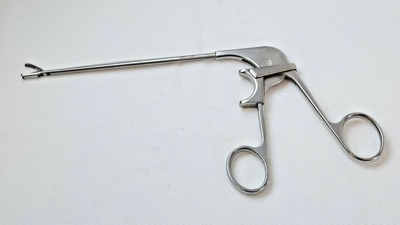 ACUFEX 011022 Large Pitbull Loose Body Grasper Slide Lock Arthroscopic Forceps — photo 2