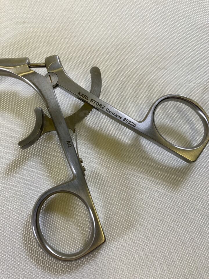 KARL STORZ 30526 31512 31419MG 5mm x 43cm Rotating Laparoscopic 2x3 Claw Grasper — photo 2