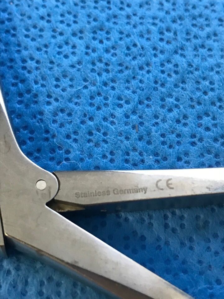 V. MUELLER K-0172 Love Gruenwald IVD Rongeur 3mmX10mm Down Bite — photo 3