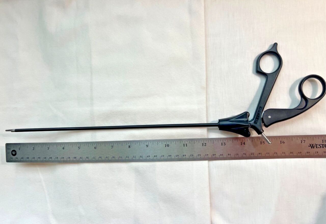 AESCULAP PO601R ADTEC Laparoscopic 5mm X 31cm Monopolar Peritoneal Scissors — photo 6