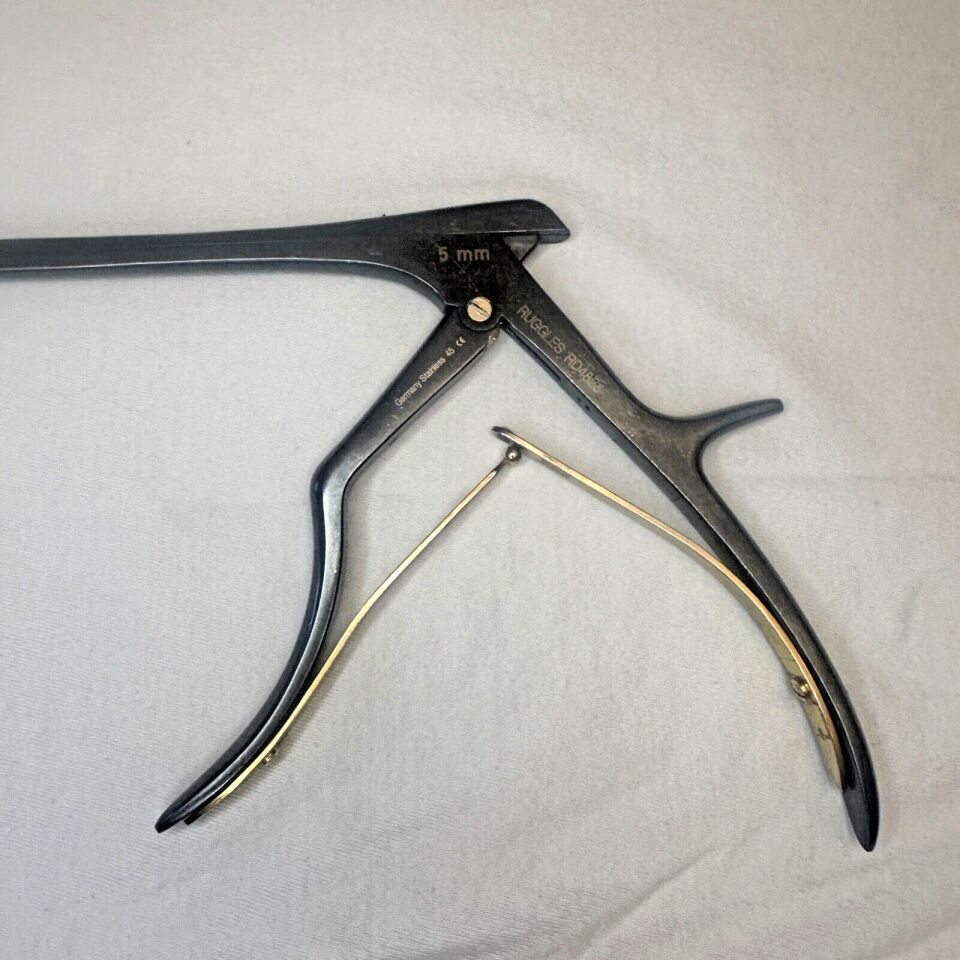 RUGGLES RD4825 5mm 40deg Kerrison Rongeur Spine Orthopedic Neuro — photo 6