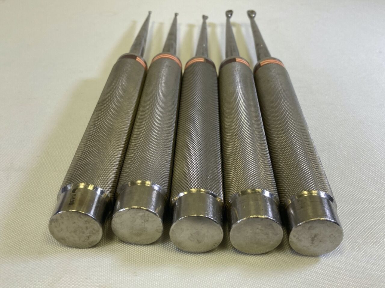 CODMAN Sizes 0/1/3/4/5 x 11" Straight Cobb Curettes Set of 5 — photo 7