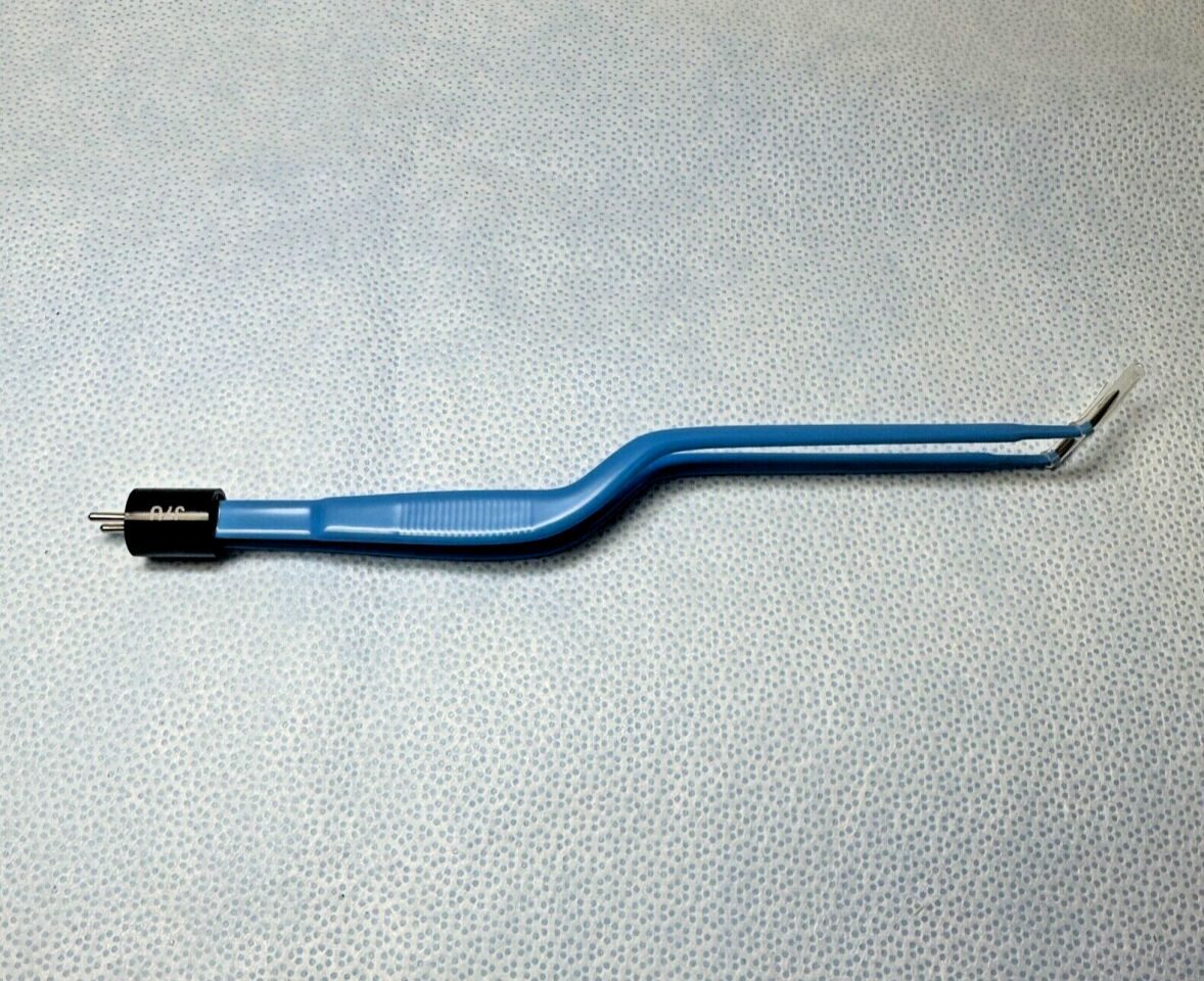 ELLMAN J7U 110-320-10 Gerald Bayonet Bipolar Forceps Up Angled 1.0mm x 7.25"