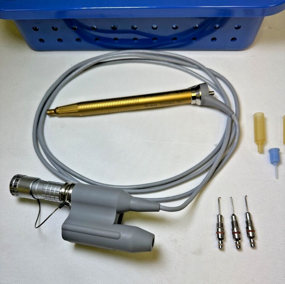 ALCON 8065-M002-01 Phacoemulsifier Set w/ Irrigation Aspiration I/A Tips & Case — photo 2