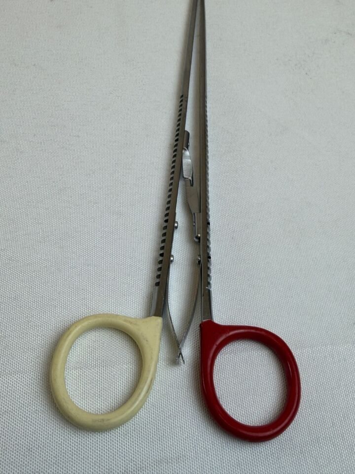SCANLAN 6006-152 Diamond Dust Jacobson Micro Needle Holder 9" Ring Handle 5-0 — photo 5