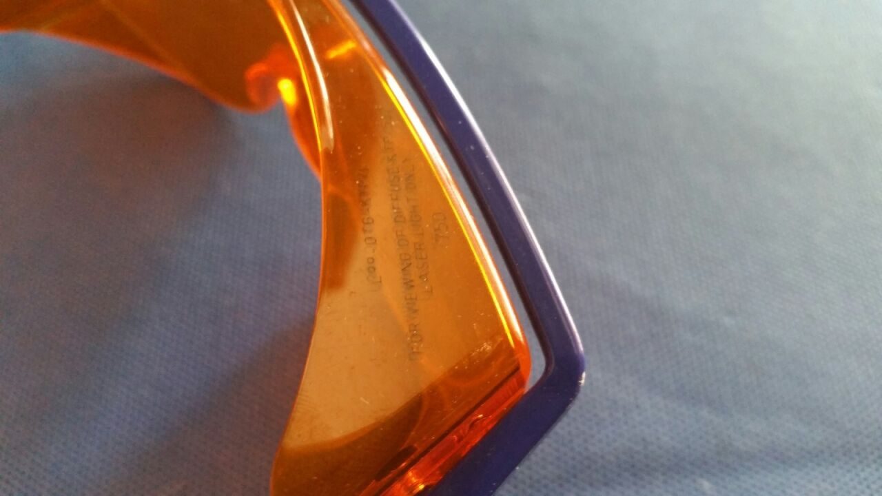 LASERSCOPE Uvex (KTP/532 Laser Light Only) O.D. 5 @ 532NM Surgical Laser — photo 2