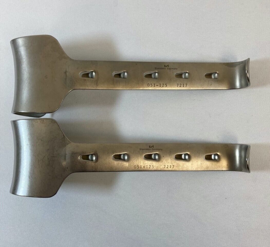 ZSI Various 7 Piece Stainless Steel Kirschner Abdominal Retractor w/ Blades — photo 3