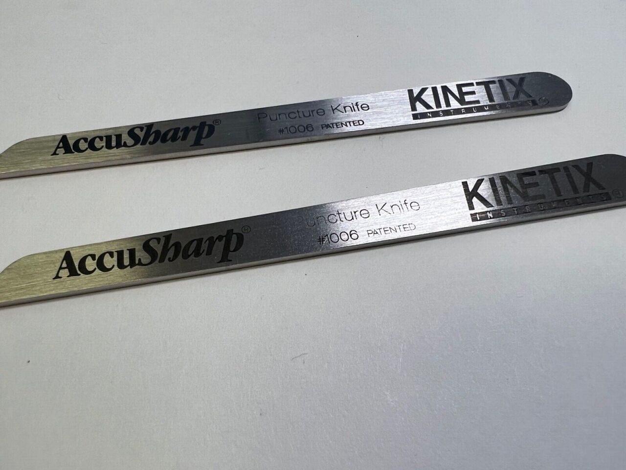 KINETIX AccuSharp 1006 Puncture Knifes Lot of 2 — photo 3