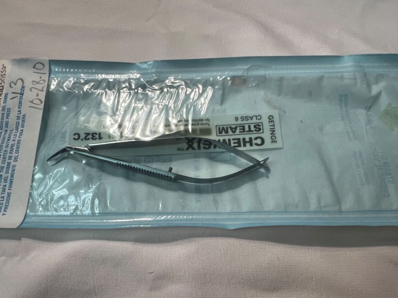 ACCUTOME AS1210 Castroviejo Corneal Scissors Curved Right 13mm Blades 4" Length — photo 6