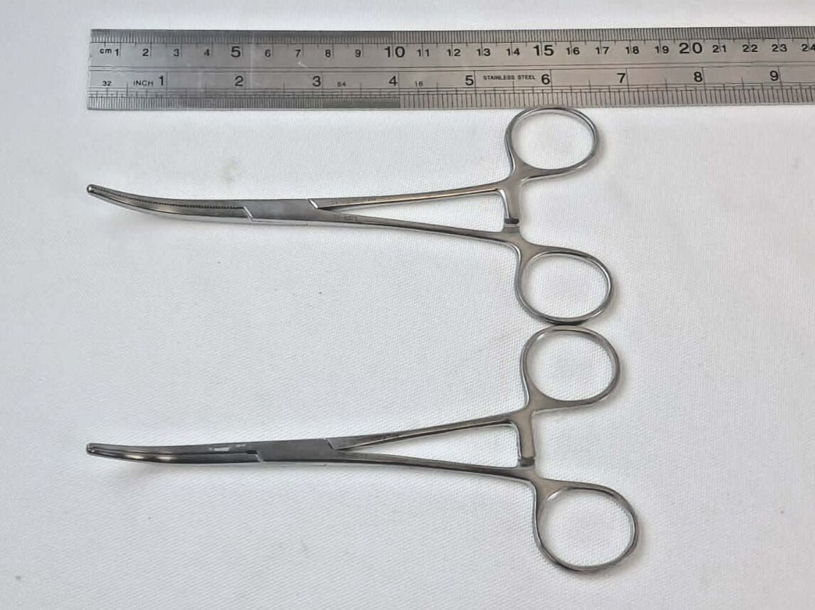 SYMMETRY SURGICAL 34-4071 Rochester-Pean Forceps, Lot of 2 — photo 6
