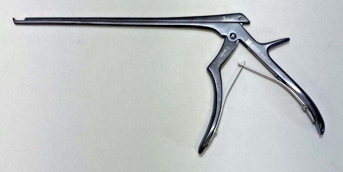 BOSS 70-0691P Panther Micro Kerrison Rongeur 3mm x 40deg x 8" Neurology Orthopedic