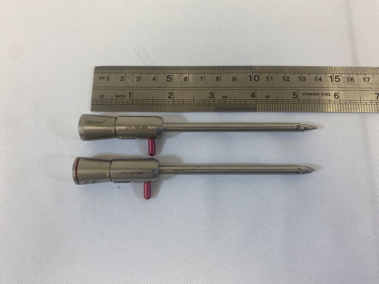 STRYKER 275-722-300 275-722-200 275-722-2100 4.5mm Cannula with Sharp & Blunt Obturators — photo 6