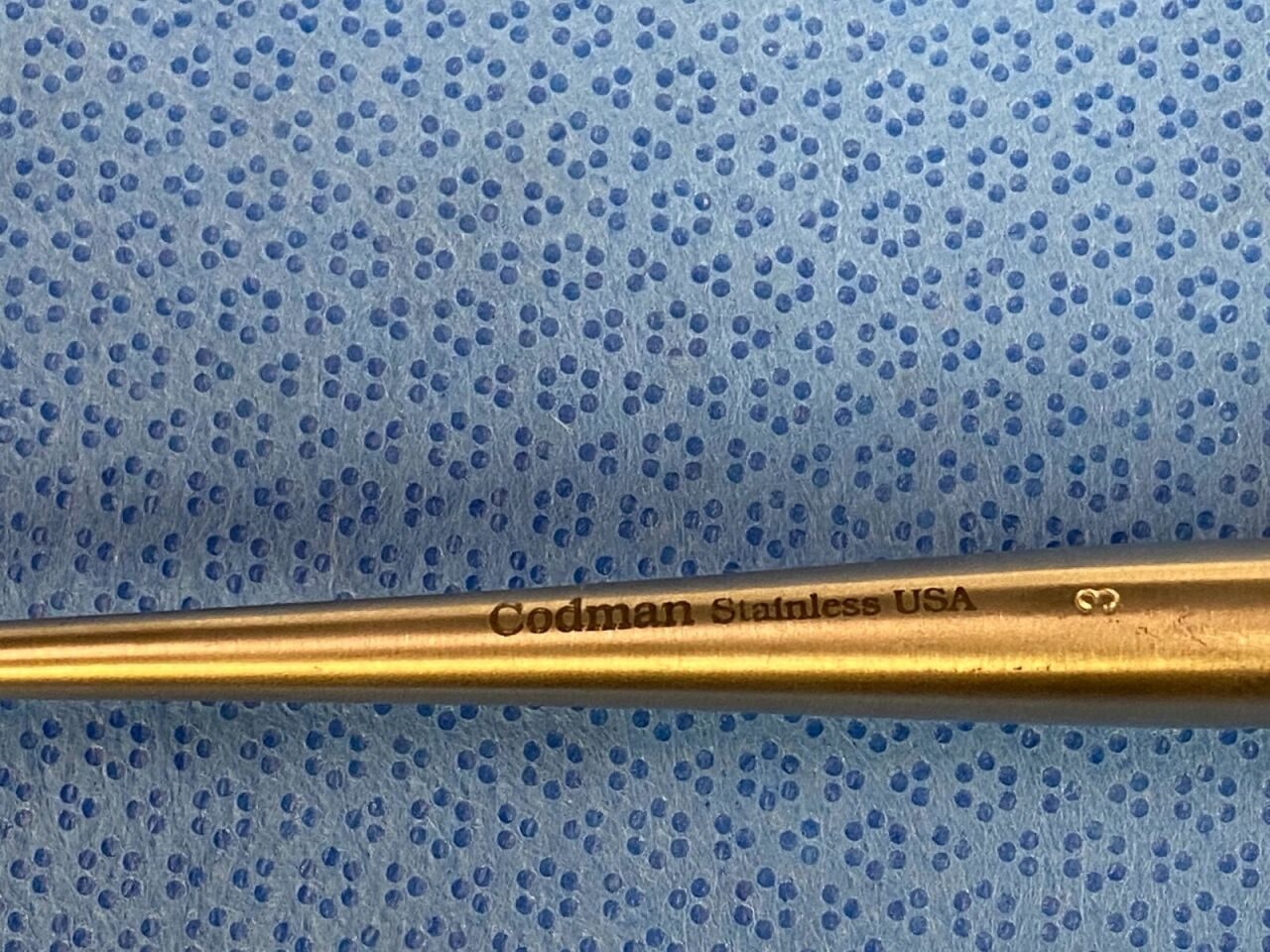 CODMAN SP-00887 Right Angled Spinal Curette 11" — photo 4