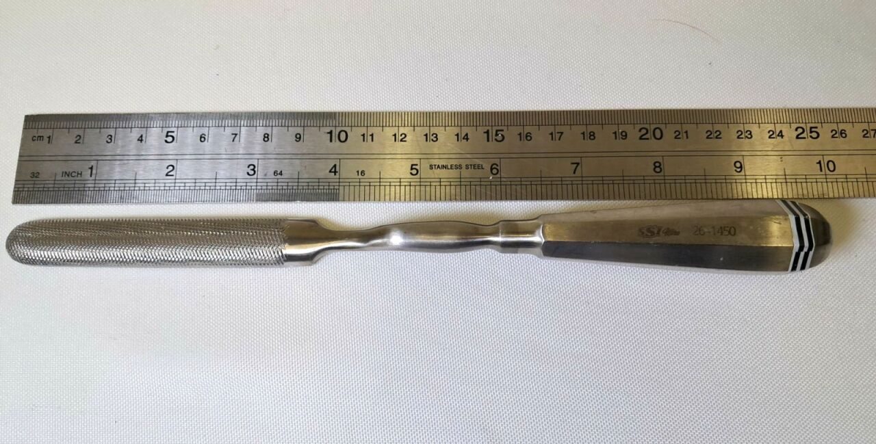 SYMMETRY SURGICAL 26-1450 Miller Orthopedic Rasp Serrated on Both Sides — photo 4