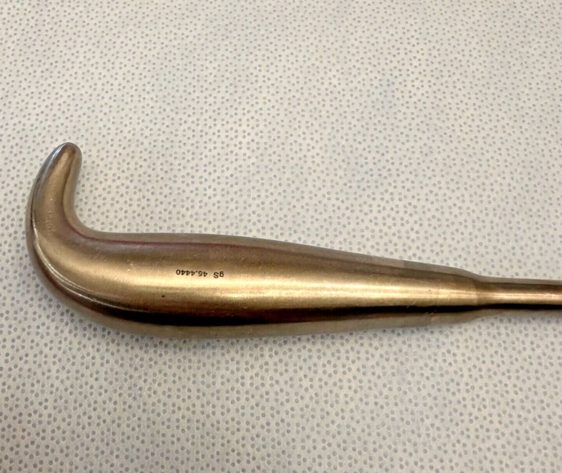 MILLENNIUM SURGICAL gs 45.4440 Bone Hook 9" Large 25mm Sharp — photo 2