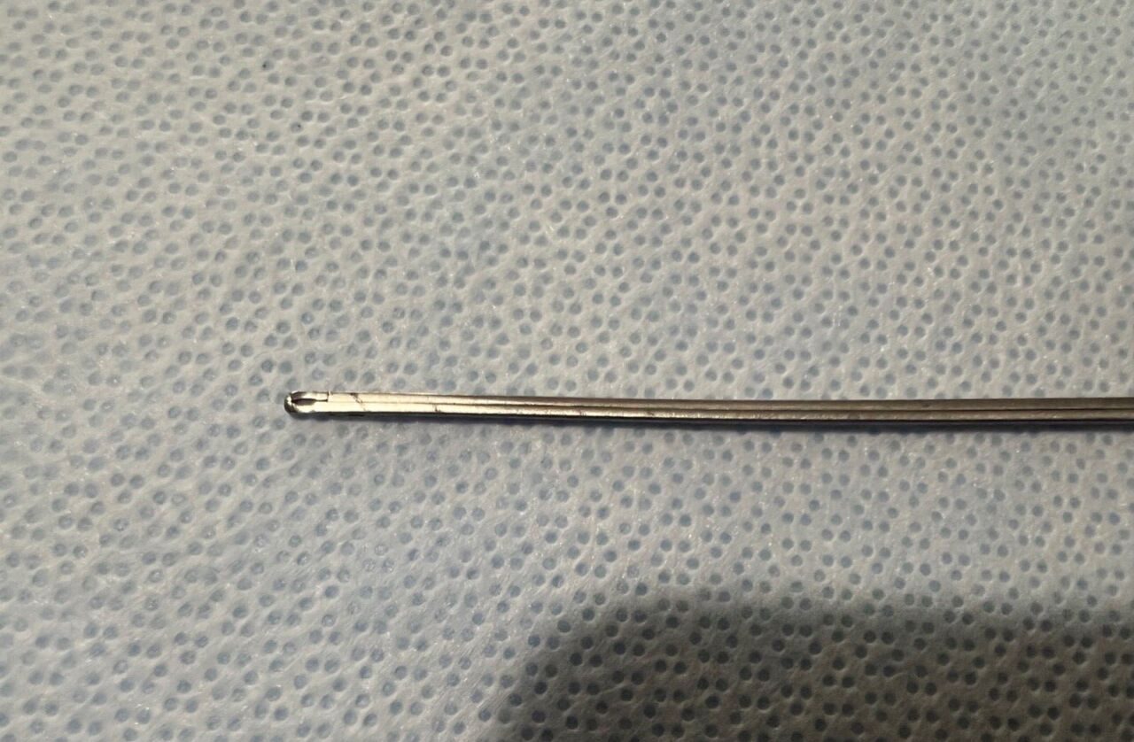 MICROFRANCE INTEGRA MCOS27 Selesnick Micro Cup Scissor Forceps 1mm — photo 3