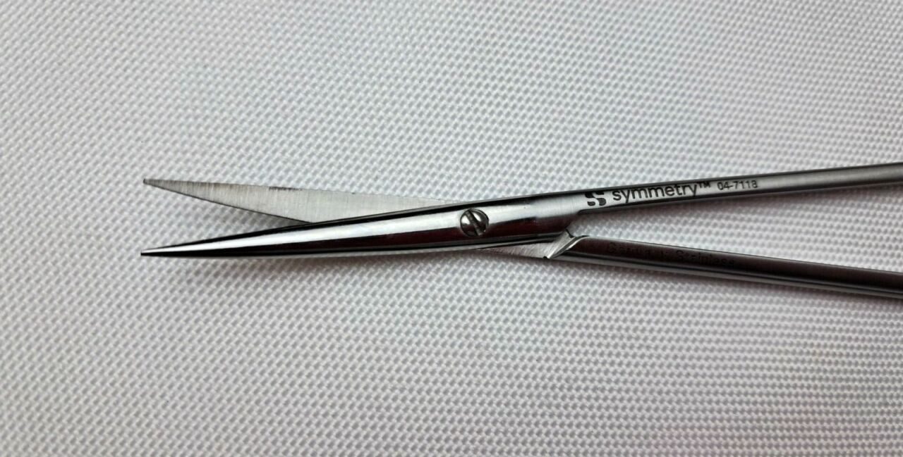 SYMMETRY SURGICAL 04-7118 Demartel Curved Sharp Artery & Dissecting Scissors — photo 6