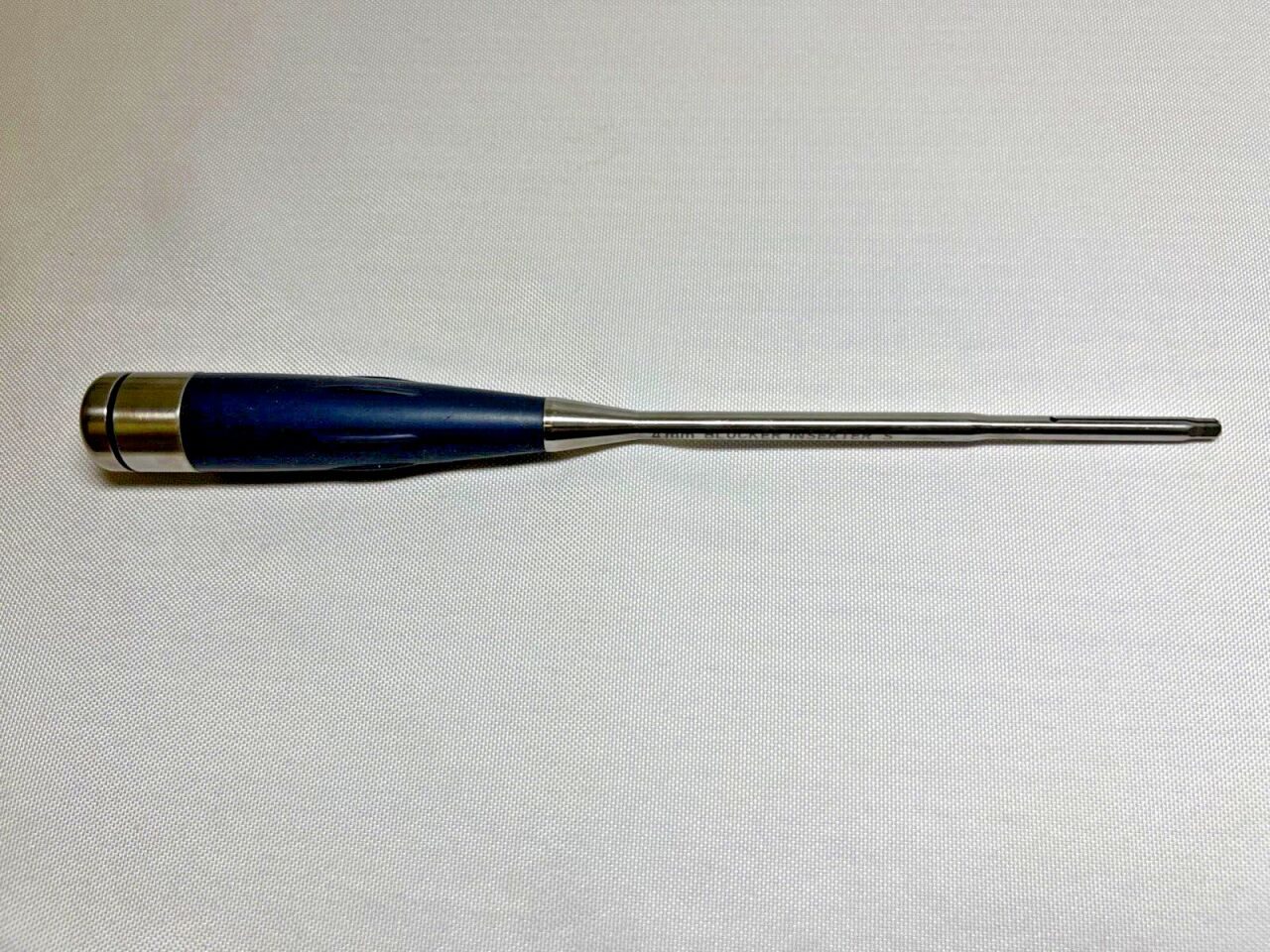 STRYKER 48137008S Orthopedic Blocker Instrument 4mm X 9-1/2" Length — photo 1