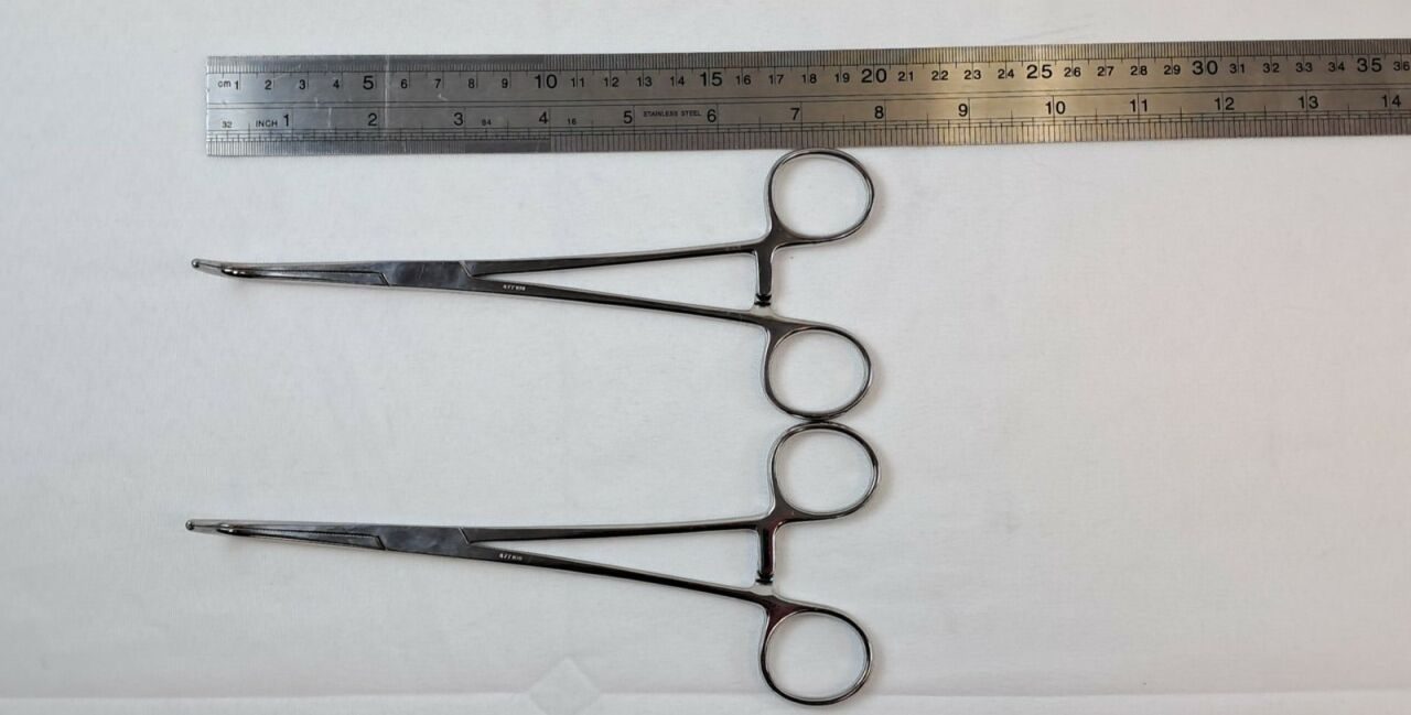PILLING WECK 477108 Mixter Thoracic Clamp Forceps 7-3/4in., Lot of 2 — photo 5