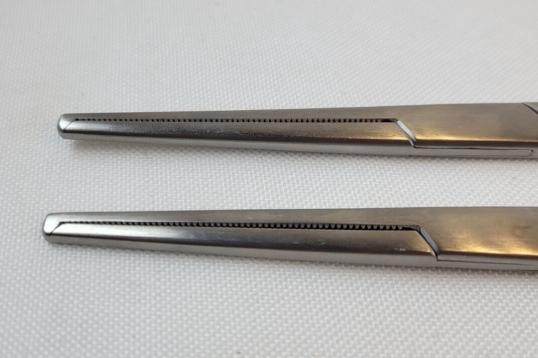 SYMMETRY 34-4130 Set of 2 Rochester-Ochsner Forceps, Straight, 8" — photo 2