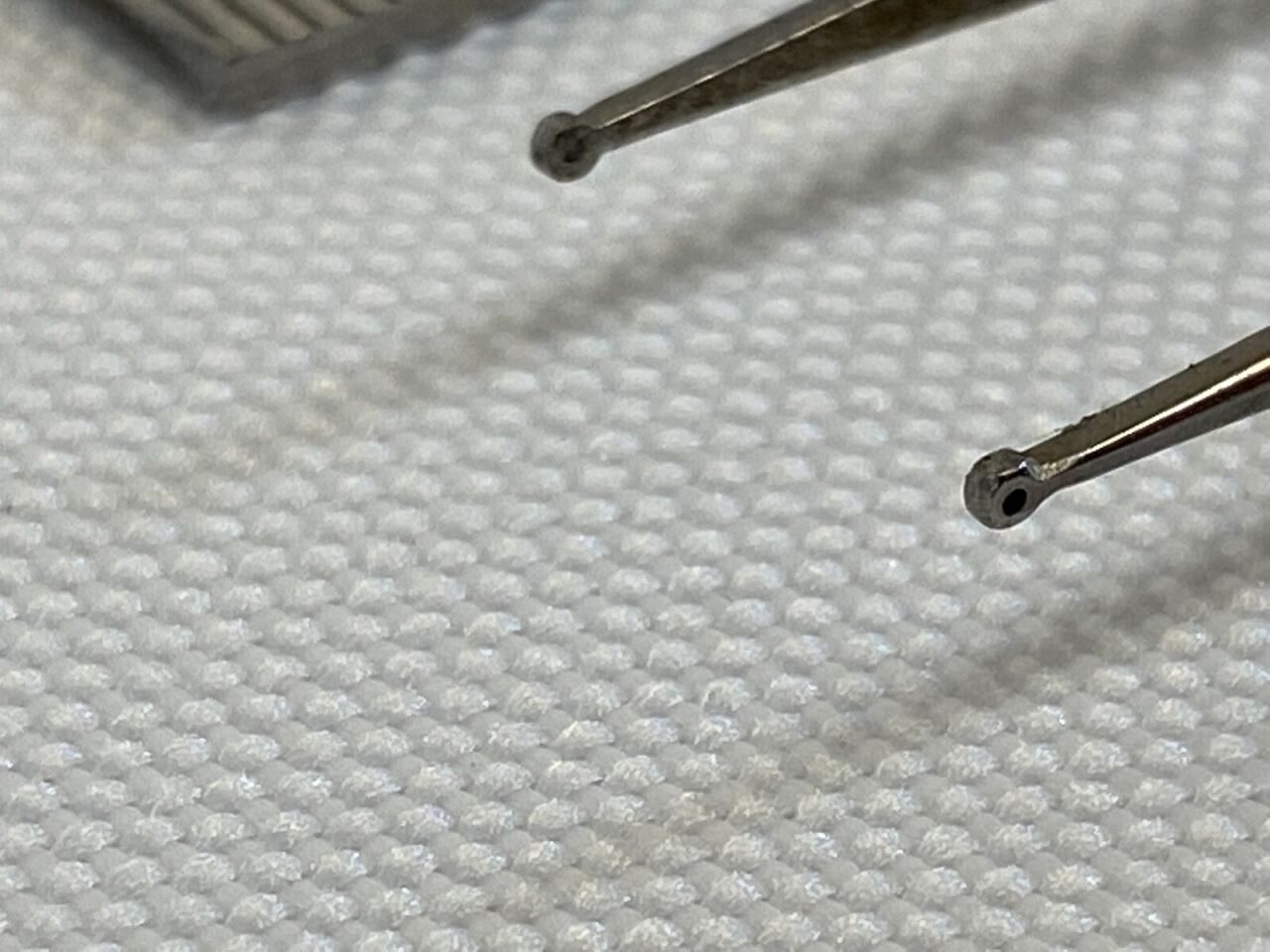 SSI ULTRA 55-9067 Ultra Micro Ring Tip Forceps Straight 1.0mm Tip 152mm Length — photo 7