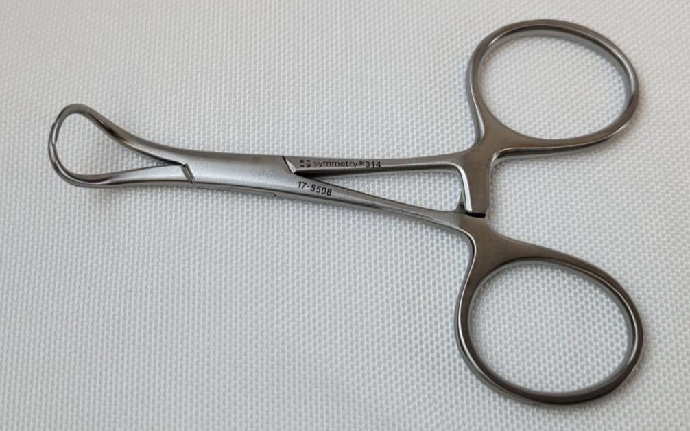 SYMMETRY 17-5508 Backhaus Towel Clamp, Sharp Tips — photo 2