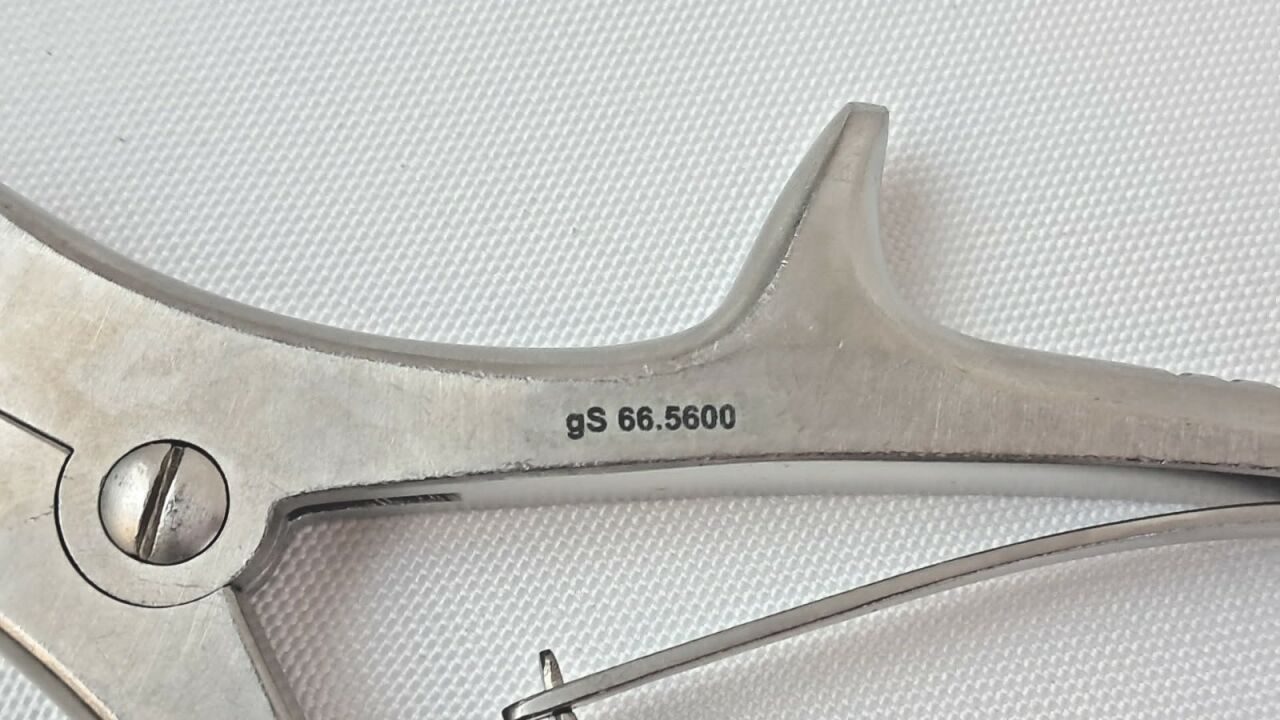 GSOURCE gS 66.5600 Stille-Luer Rongeur 8.5" Curved 10mm Double Action — photo 5